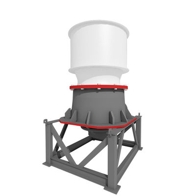 Niski wskaźnik awarii jednocylindrowy stożkowy krusznik kamienia do kruszenia kopalni